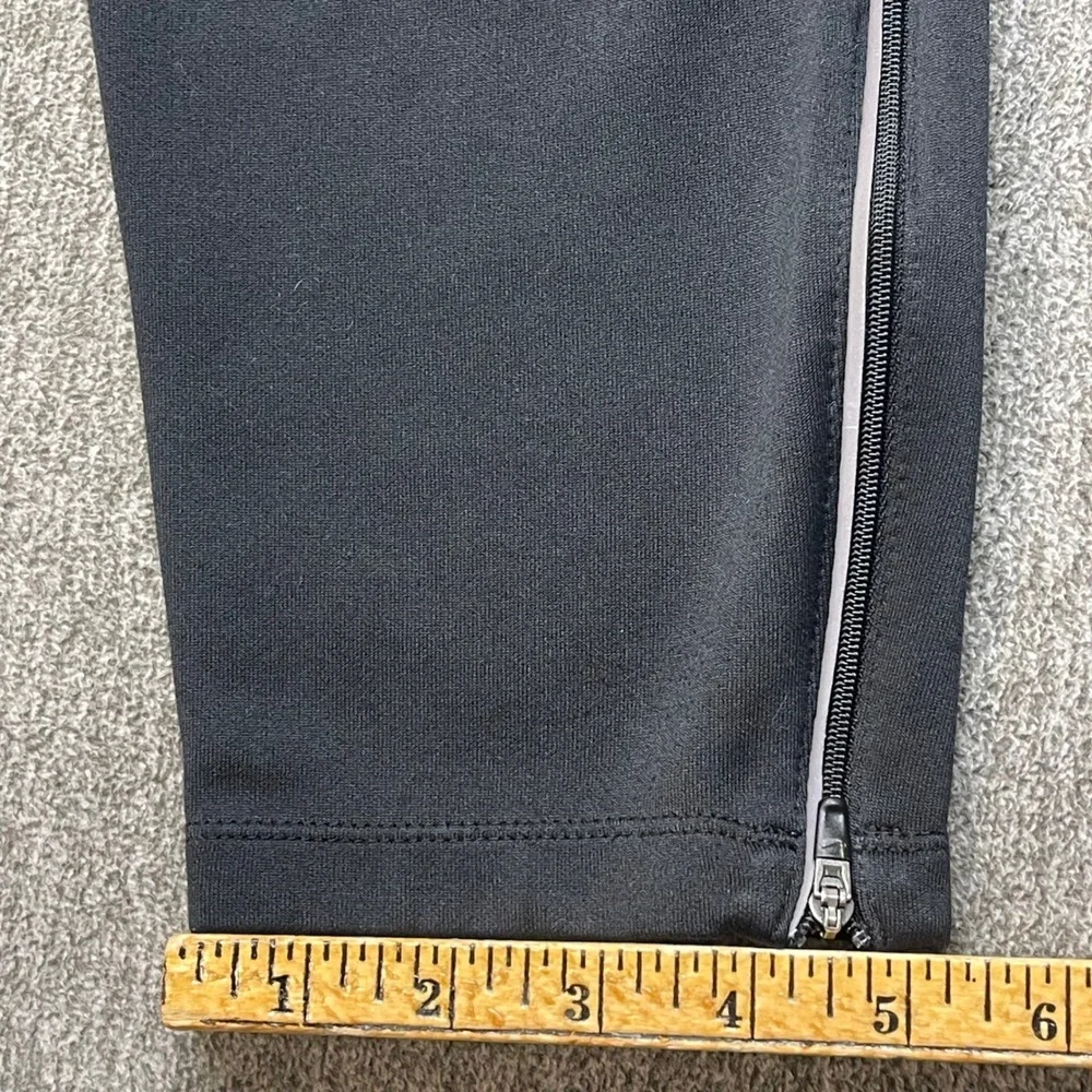 Nike Running Dri-FIT Pants Mens Large Black Zipper Pockets Ankle Zip Joggers‎ L